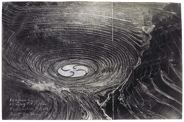 Bingham Copper Mining Pit - Utah Reclamation Project (1973)