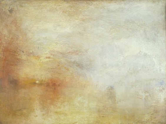 Sun Setting over a Lake (c.1840)