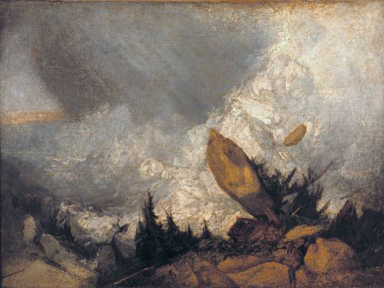 The Fall of an Avalanche in the Grisons (exhibited 1810)