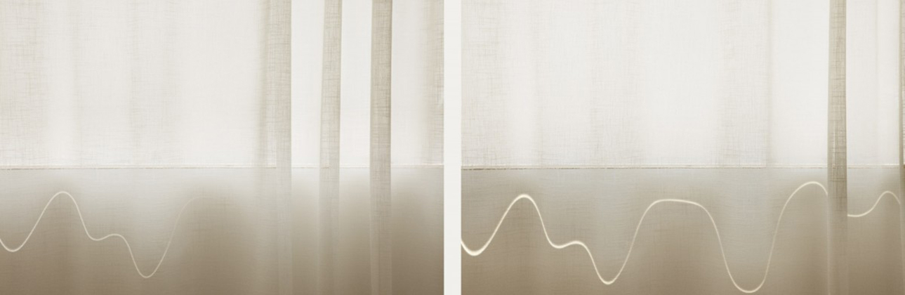 ...and to draw a bright white line with light (Untitled 11.1) 2011