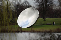 Sky Mirror (2006) installed at Kensington Gardens, London 2010-11