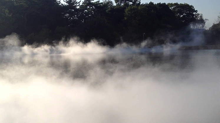 Fog Sculpture at Toyota Municipal Museum of Art (2013)