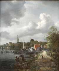 View of Binnen-Amstel in Amsterdam (c.1656)