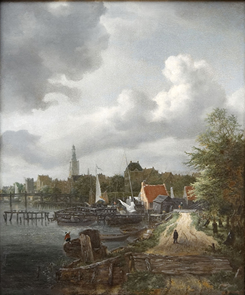 View of Binnen-Amstel in Amsterdam (c.1656)