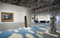 Gallery design for LACMA's "Magritte and Contemporary Art: The Treachery of Images (2006)