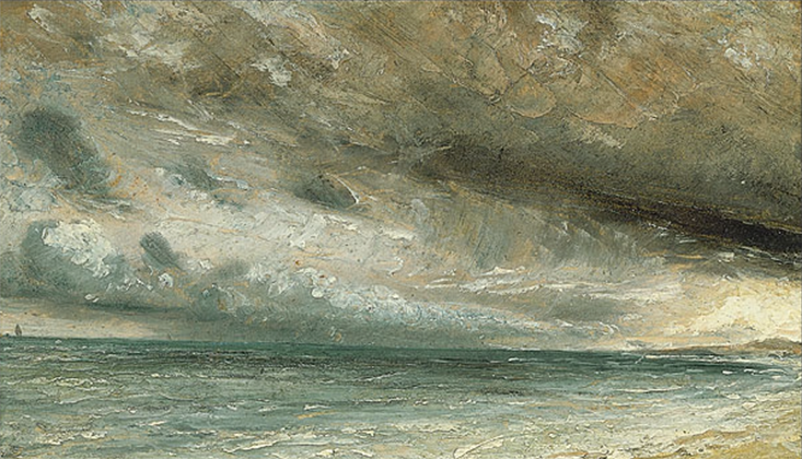 Stormy sea, Brighton, 20 July 1828