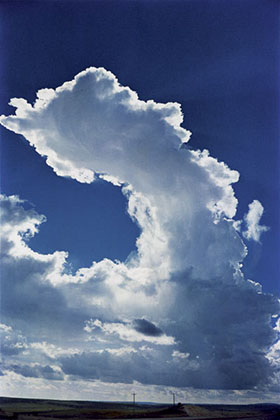 Untitled (Tall Clouds) Los Alamos Portfolio