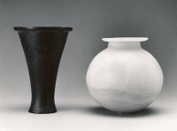 Globular necked jar, Middle Kingdom-Eary New Kingdom, Dynasty 12-17 (ca. 1981-1550 B.C.)