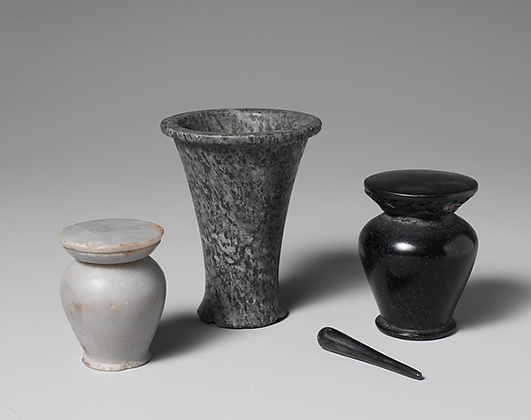 Kohl jar, Middle Kingdom-Early New Kingdom, Second Intermediate Period (ca. 1700-1550 B.C.)