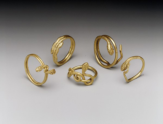 Snake Ring, Roman Period (A.D. 1st century)