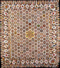 Quilt, British (19th century)