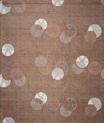 Textile, Design 104, Frank Lloyd Wright; made by F. Schumacher and Co. (1955-62)