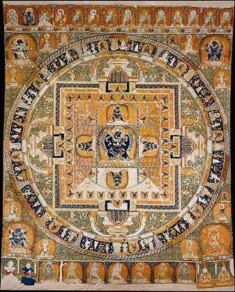Vajrabhairava Mandala, Yuan dynasty (ca. 1330-32)