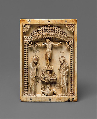 Icon with Crucifix (mid-10th century)