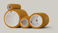 Joe Colombo, "Tube" Chair (1969-70)