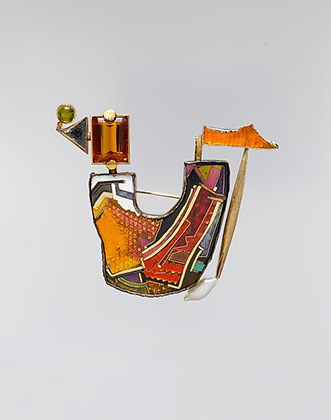 "The Third Fake Maharaja" Brooch, William Harper (1986)
