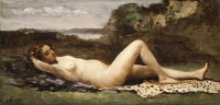 Bacchante in a Landscape (1865-70)