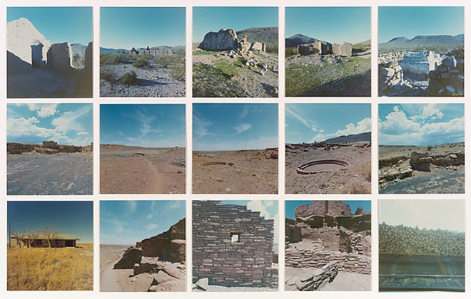 Stacked Logs, Stone Walls, and Ruins, Baja, Mexico (1969-73)