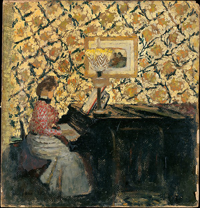 Misia at the Piano (1895 or early 1896)
