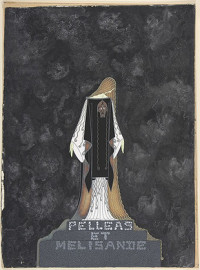 Costume and Tragic Mask Design for "Pelleas et Melisande", Metropolitan Opera, New York (1927)