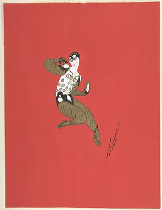 Costume design for "Pung" (1924)