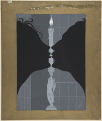 "Le Feu de L'Amour" - Illustration for Harper's Bazaar (1924)