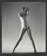 [Nude Girl, Standing, Possibly Elizabeth Lynes] (1952)