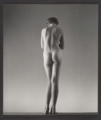 [Nude Young Girl, Standing, Possibly Elizabeth Lynes] (1952)