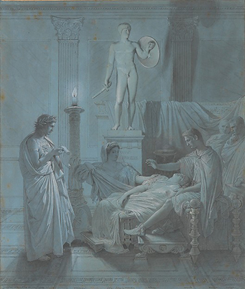 Virgil Reading the Aenid to Augustus, Livia, and Octavia (1809 or 1819)