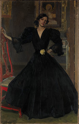 Señora de Sorolla (Clotilde García del Castillo, 1865-1929) in Black (1906)