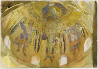 Angels, Mosaic, Palatine Chapel, Palermo (1897-1903)