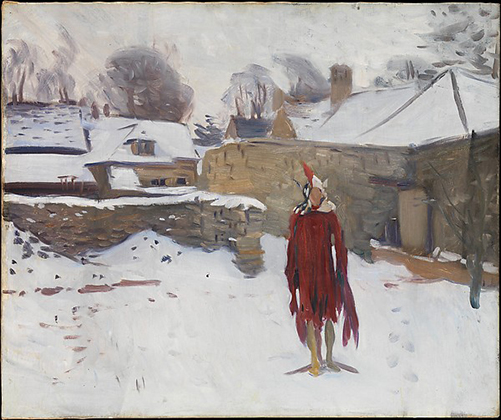 Mannikin in the Snow (ca. 1891-93)