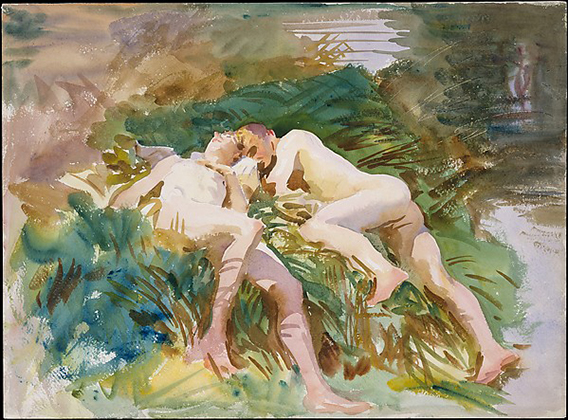 Tommies Bathing (1918)