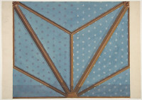Design for decoration of a ceiling (second half of 19th century)
