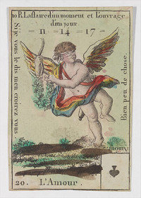 L'Amour from Playing Cards (for Quartets) 'Costumes des Peuples Étrangers' (1700-1799)