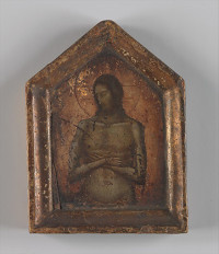 Pietà, Italian (Tuscan) Painter, Tempera on panel (first quarter of 14th century)