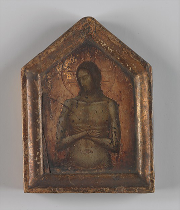 Pietà, Italian (Tuscan) Painter, Tempera on panel (first quarter of 14th century)