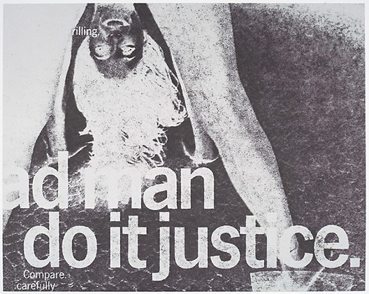 ["Ad man do it justice"] (1960s)