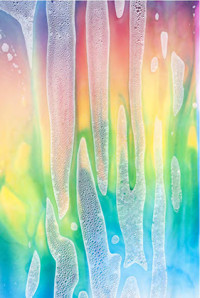 Untitled (Melting Rainbows 034) 2010